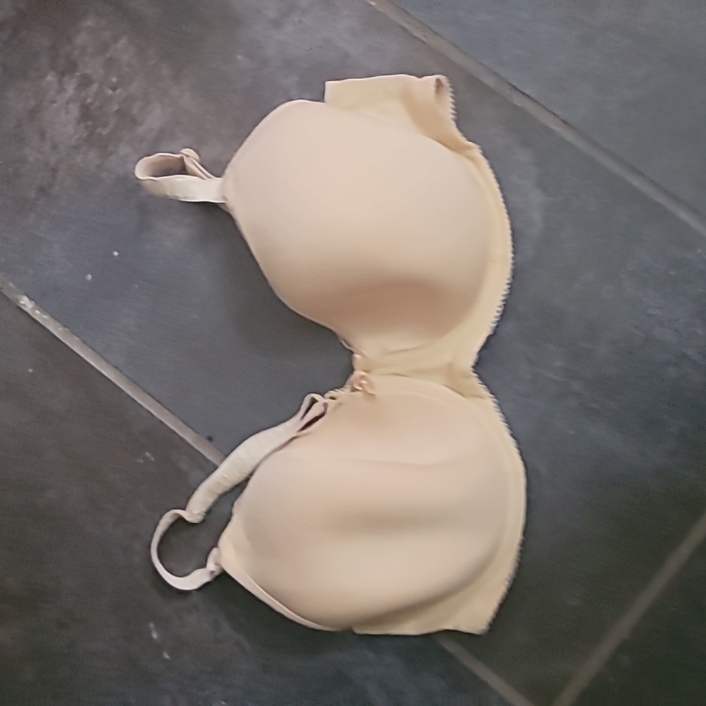 Freya Pure Underwire Spacer Moulded Nursing Bra 36DDD/F AA1581 Nude Tan Beige - Picture 3 of 6
